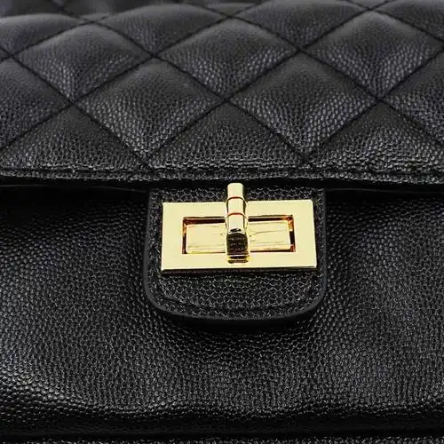 caldicekris(中国ck)时尚高端菱格链条女双肩包背包ck-b1004