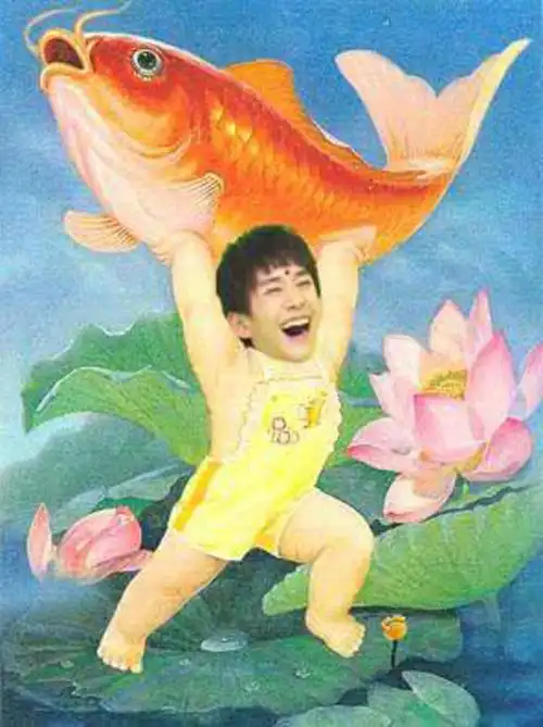 [tfboys][分享]170102 千玺年味表情包来袭 再也不拍你家没门联贴了