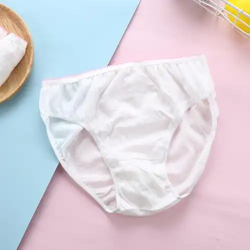 一次性女士纯棉内裤无菌免洗出差旅行便携孕产妇平角裤