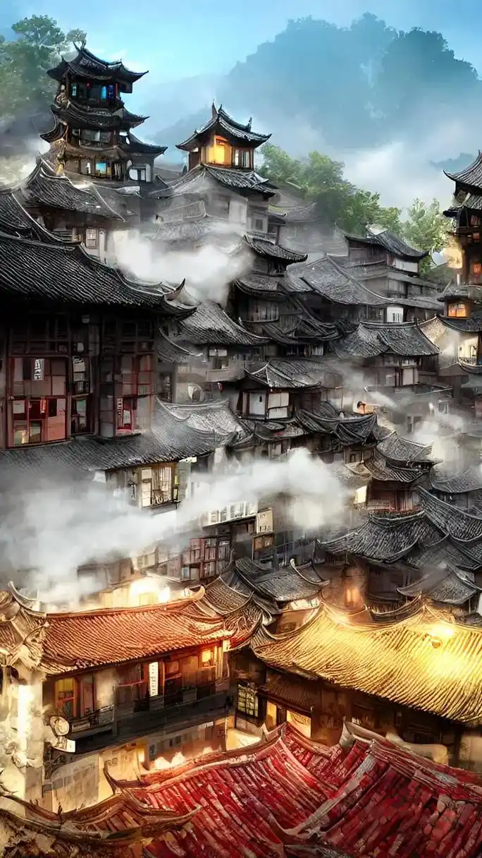 风景如画的古镇#唯美意境 #抖音图文热点来了  - 抖音