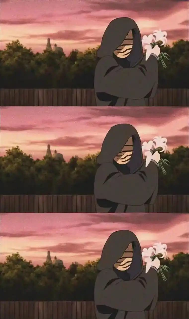 如何用一句话形容带土  #火影忍者 #文案 #情绪 #背景图 - 抖音