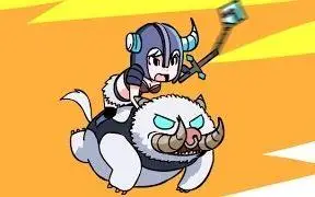 如何画 凛冬之怒 - 瑟庄妮 q版动图 lol英雄联盟