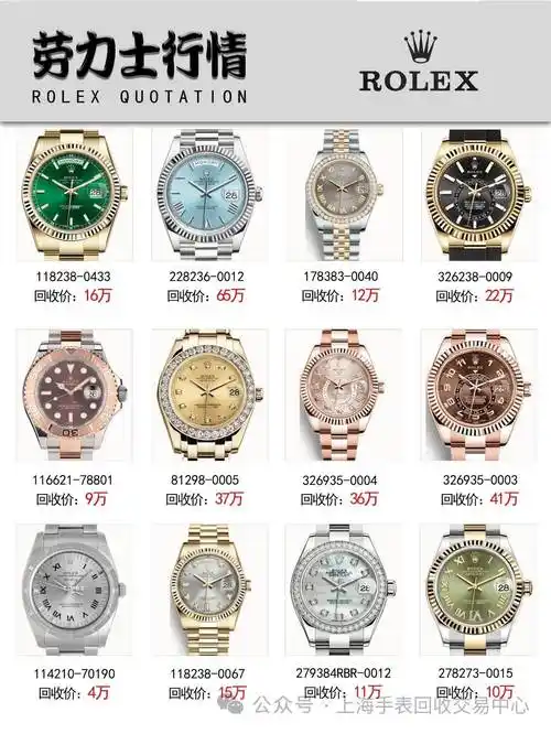 劳力士手表回收 那里可以回收劳力士手表_价格_官网_图片