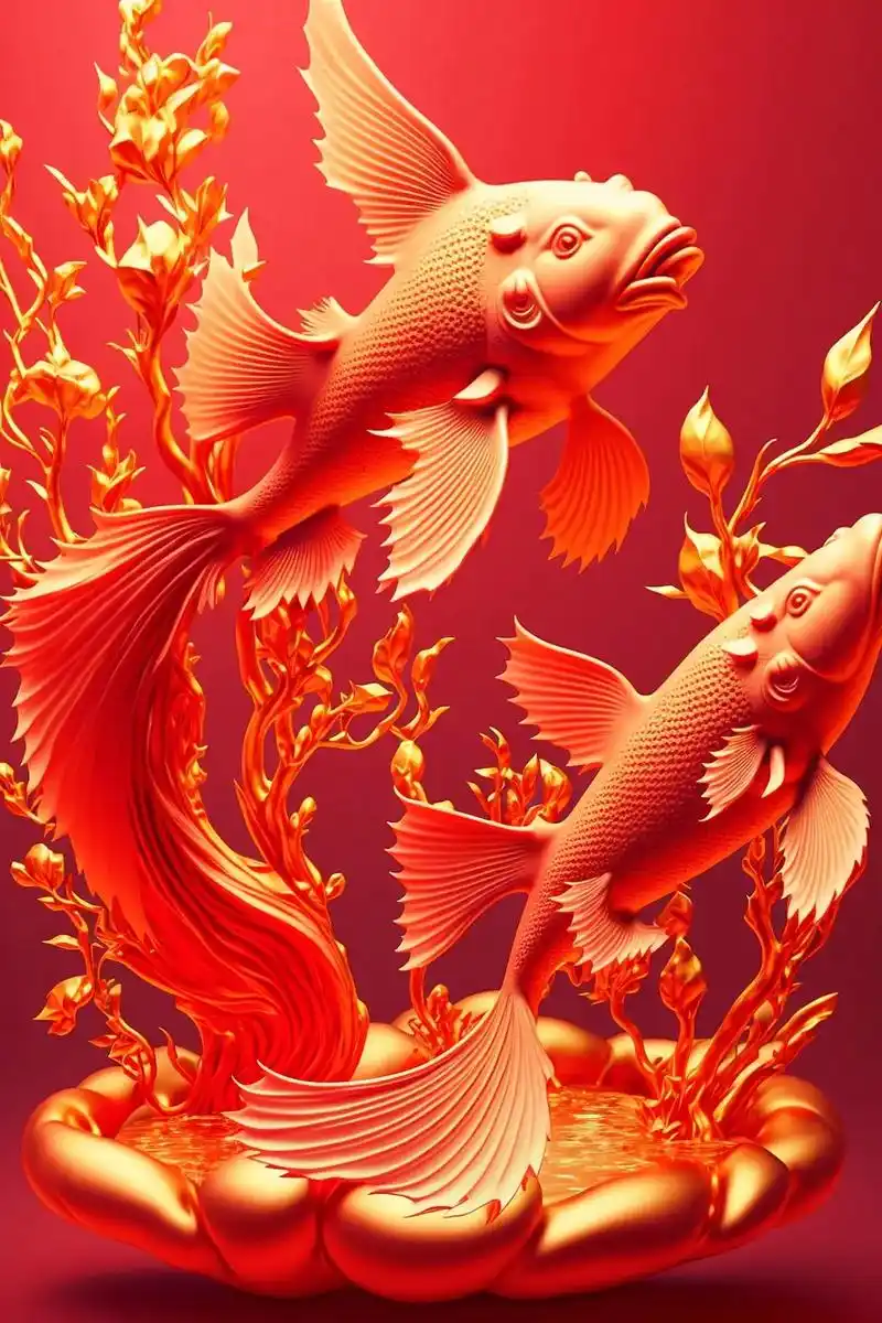 遇见红色锦鲤顺风顺水,得偿所愿.锦鲤一跃,事业腾飞.#图文热 - 抖音