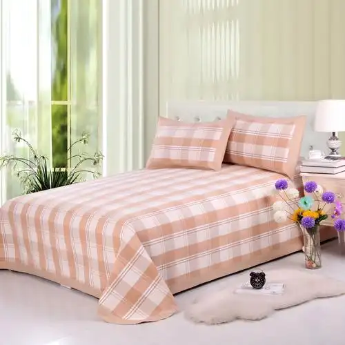 100%纯棉老粗布凉席三件套,规格有2*2.3米,2.5*2.5米