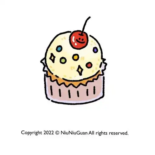 可爱小甜品简笔画
