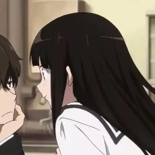 情侣头像千反田爱瑠and折木奉太郎