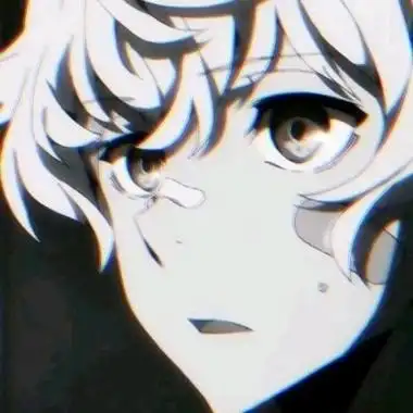 伤感男生流泪动漫头像图片 孤独伤感失望的动漫男头2022_男生头像_美