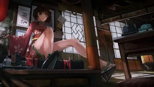 甲铁城的卡巴内瑞无名帅气桌面壁纸_卡通动漫_壁纸下载_美桌网