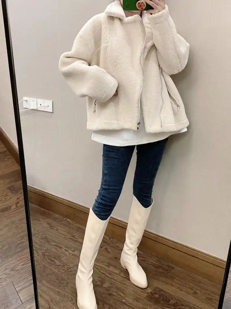 秋冬穿搭分享#高筒靴#显瘦搭配 #百搭靴子分享