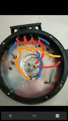 多功能电饭锅,里面线少啦,怎么接