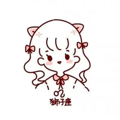 画少女q版12星座的可爱简笔画十二星座射手座q版萌图简笔画小葩画十二