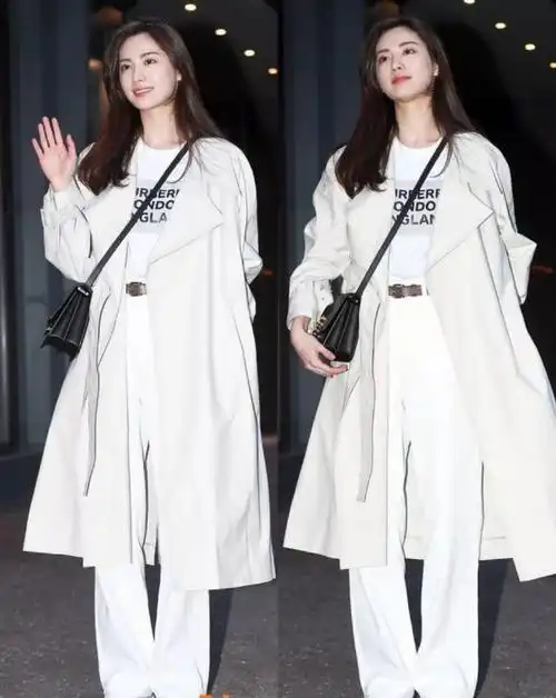 明星的风衣外套搭配参考教你用经典风衣凹出时髦造型快学起来
