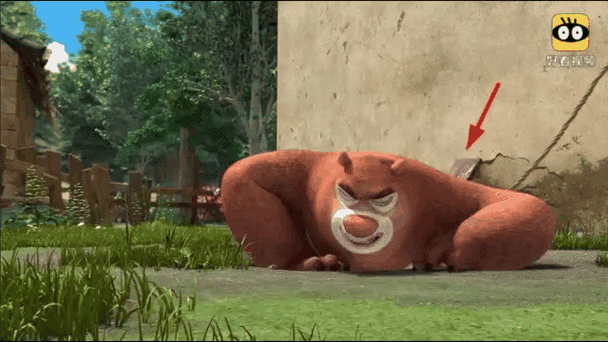 盘点熊出没探险日记中四个奇怪的穿帮镜头,老奶奶的演技不错