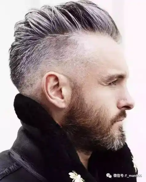 复古油头络腮胡化身行走的荷尔蒙