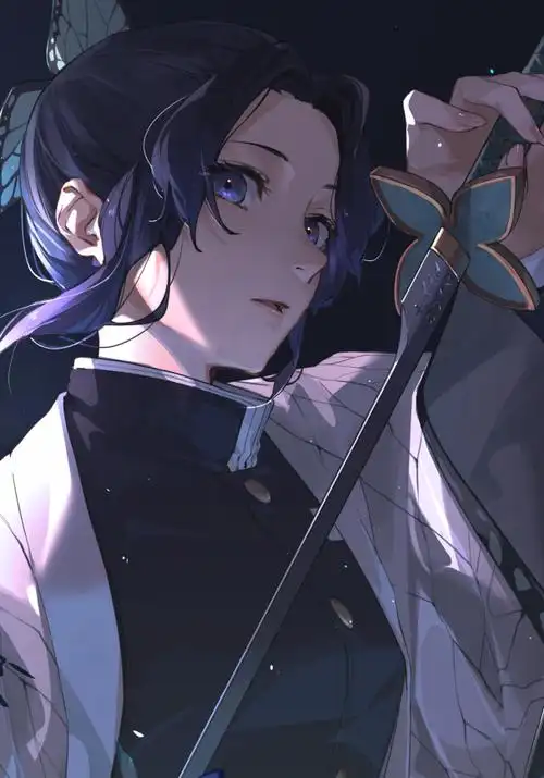 鬼灭之刃 蝴蝶忍 手机壁纸(1668x2388)