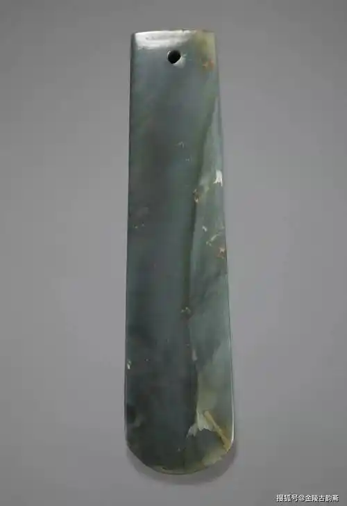 石峁文化玉器鉴赏_文章_玉钺_微信