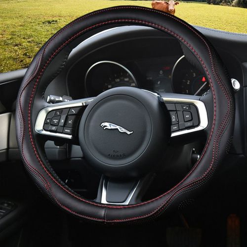 捷豹专用方向盘套xj xel f-pace xfl e-pace xe xf真皮汽车把套