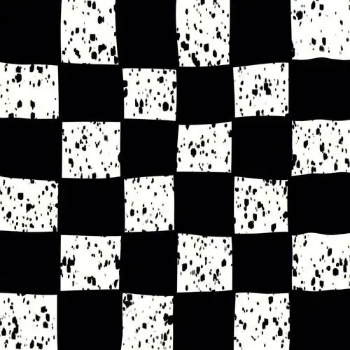 图案分享黑白格子图案壁纸