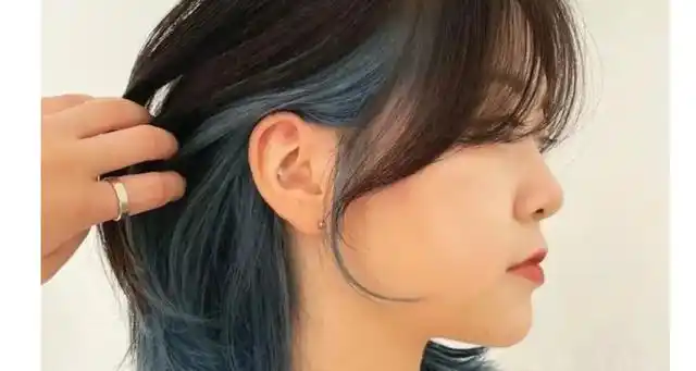 耳染便是染头发的一种类型,全名是挂耳染.