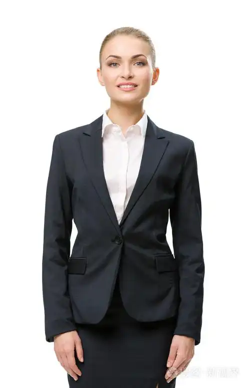 半身人像的女商人