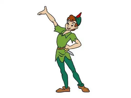 q版动漫彼得潘简笔画