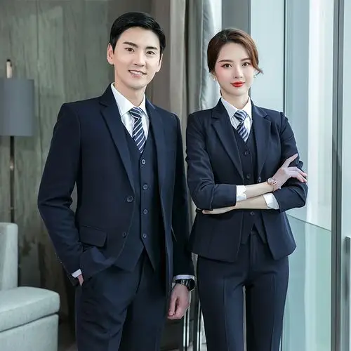 正装女套装职业装商务西服干练气质大学生面试上班职业女裤套装