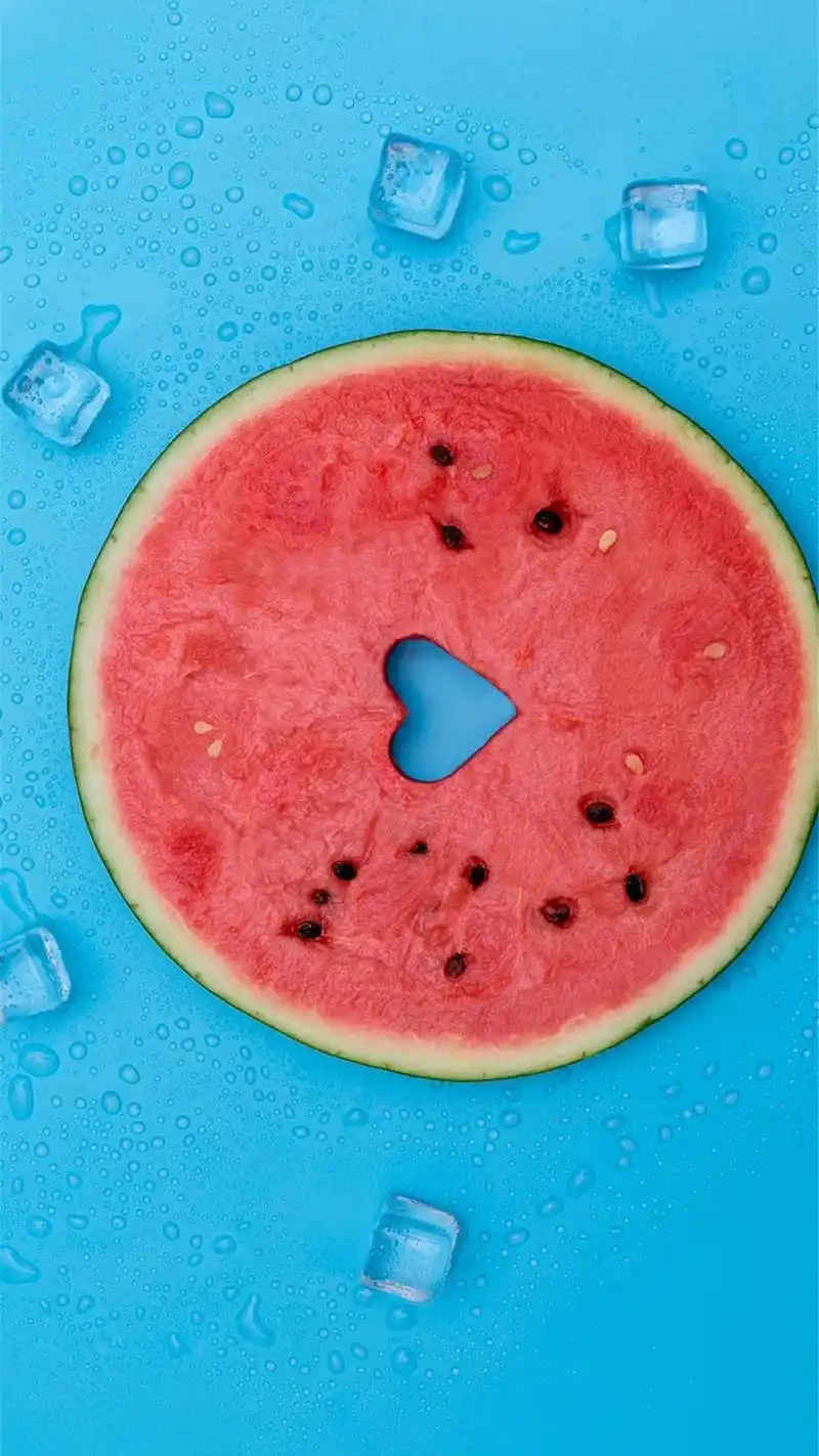 夏日清凉西瓜唯美高清手机壁纸