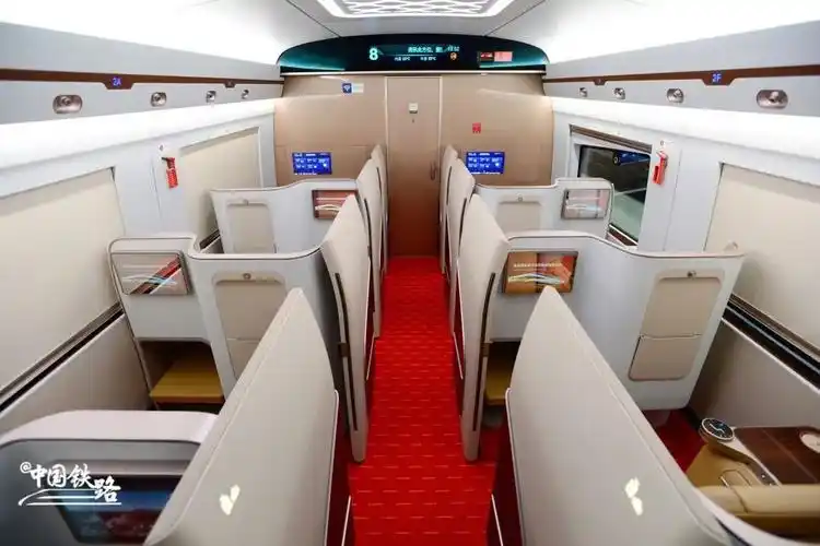 复兴号动车组上新5g列车wifi静音车厢来了