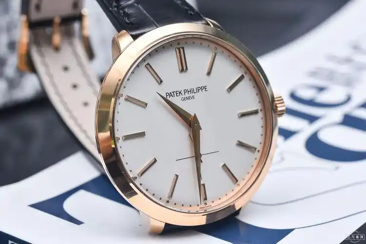 百达翡丽古典系列5123r-001玫瑰金款男表--高清