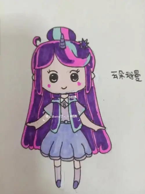 迷你世界星光熠熠简笔画