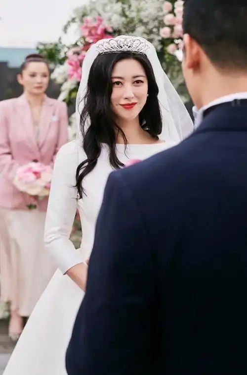 朱珠婚礼现场照