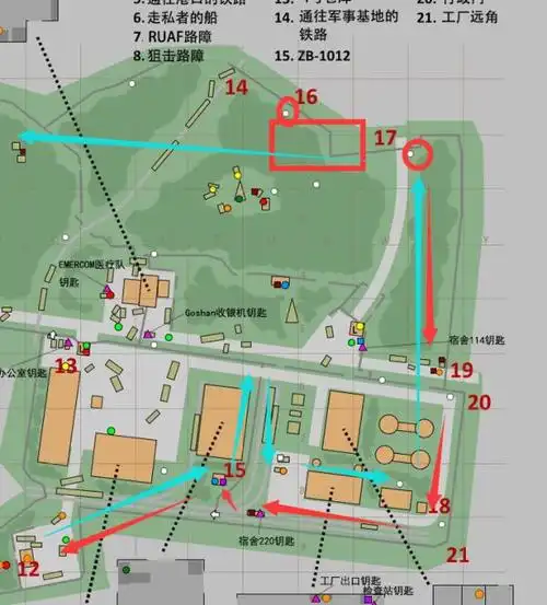 逃离塔科夫海关跑刀赚钱路线解析海关地图搜刮心得