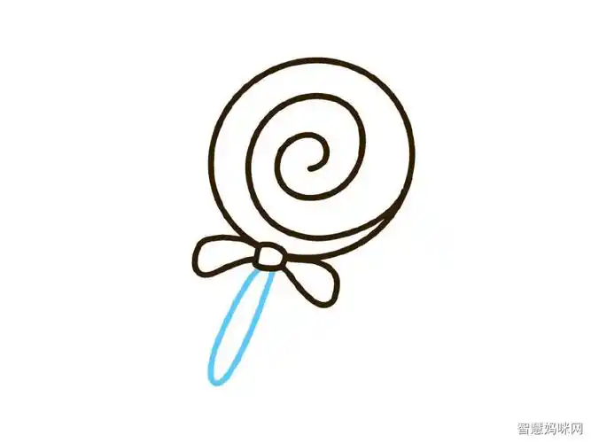 万圣节糖果简笔画教程