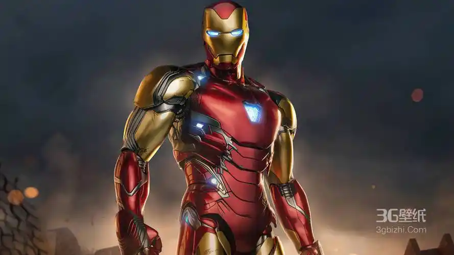 钢铁侠mark85装甲站姿高清壁纸_影视壁纸_3g壁纸