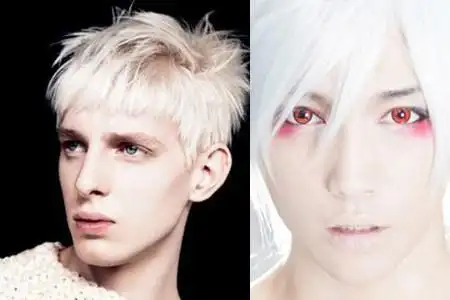 白色头发发型太抢镜 凸显个性全靠它