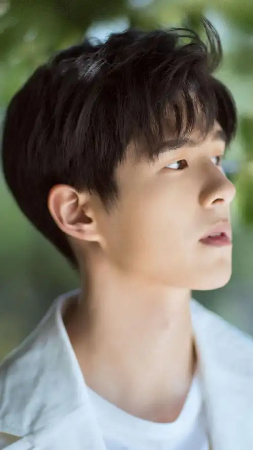 刘昊然清新帅气白衣少年写真图片手机壁纸