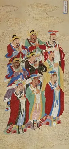 水陆画神像画像图片