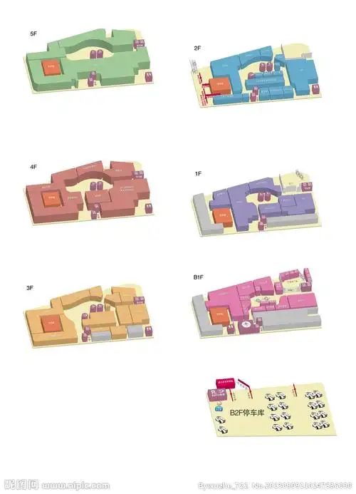 立体平面图图片