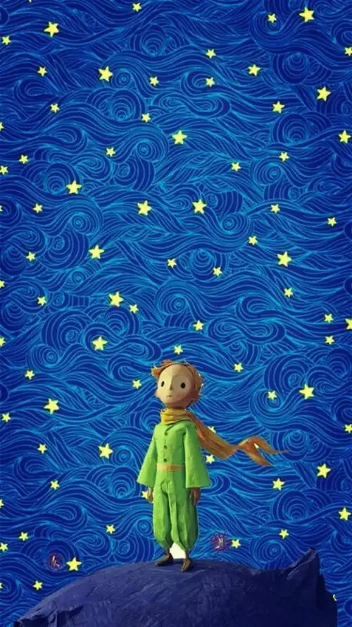 可爱小王子背景