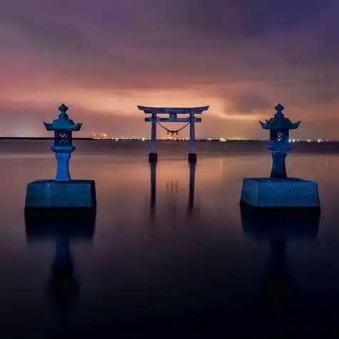 日本风景头像日本九州岛熊本景色风景图头像高清图片