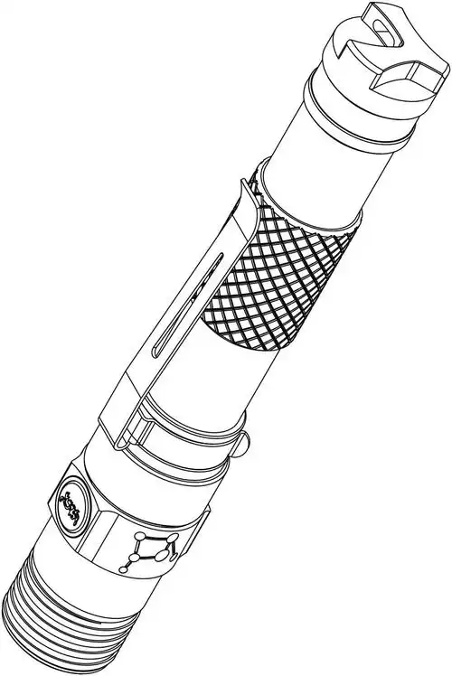 本外观设计产品的名称:手电筒(e05);2.