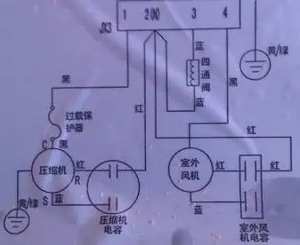 海尔变频空调kfr/35w/0123室外机线路板接线图