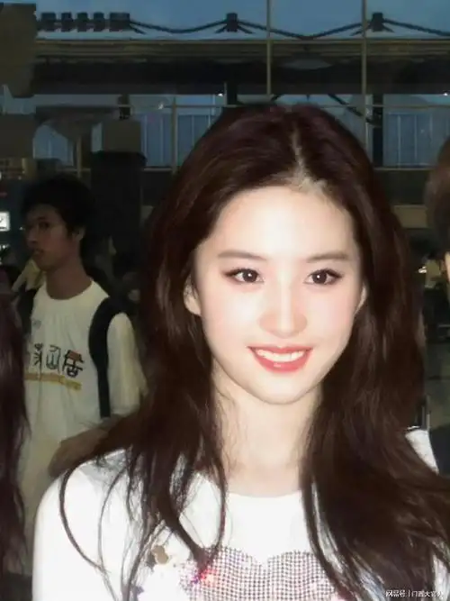 刘亦菲早期机场图,美到发光