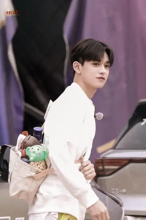 黄旭熙奔跑吧无锡路透d2宝宝奶熙紫西装