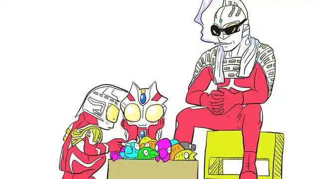 赛文奥特曼简笔画 赛文奥特曼简笔画图片