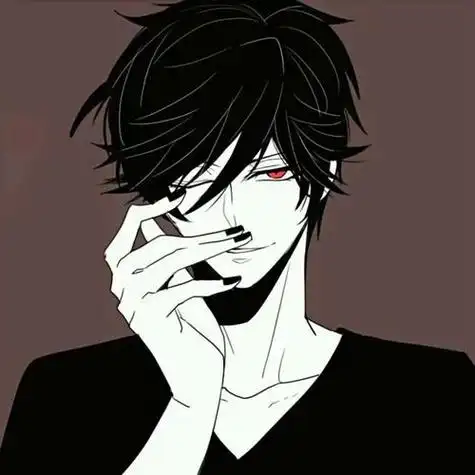 动漫霸气头像男生超酷 帅气黑衣