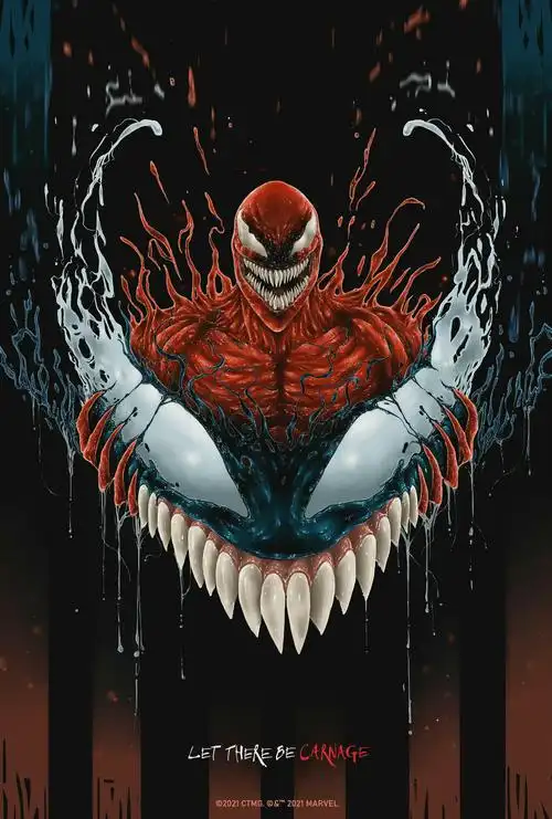 《毒液2》官方艺术海报大赏!_高清图集_新浪网