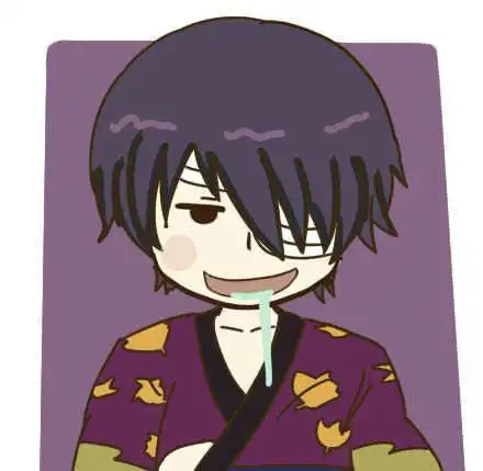 高杉晋助流口水萌头像