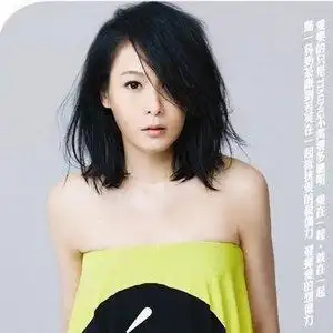 刘若英奶茶气质清纯微信头像14